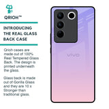 Lavender Gradient Glass Case for Vivo V27 Pro 5G