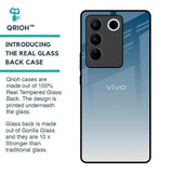 Deep Sea Space Glass Case for Vivo V27 Pro 5G