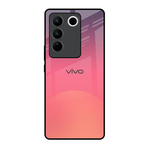 Sunset Orange Vivo V27 Pro 5G Glass Cases & Covers Online