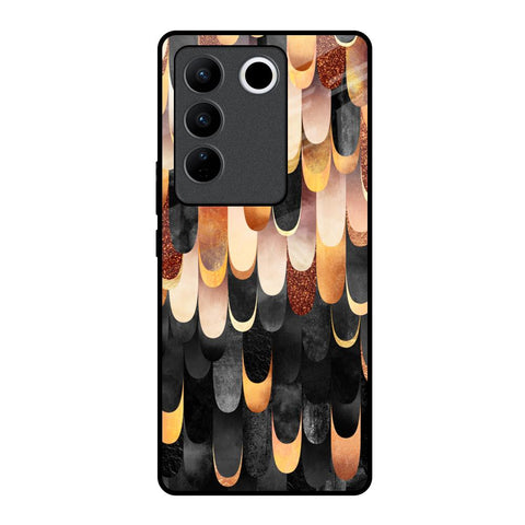 Bronze Abstract Vivo V27 Pro 5G Glass Cases & Covers Online