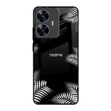 Zealand Fern Design Realme C55 Glass Back Cover Online