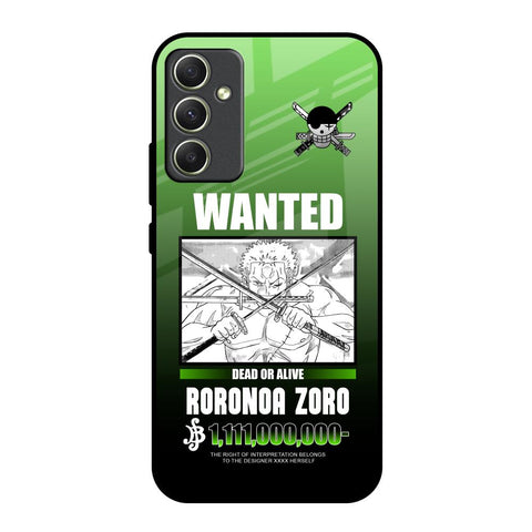 Zoro Wanted Samsung Galaxy A34 5G Glass Back Cover Online