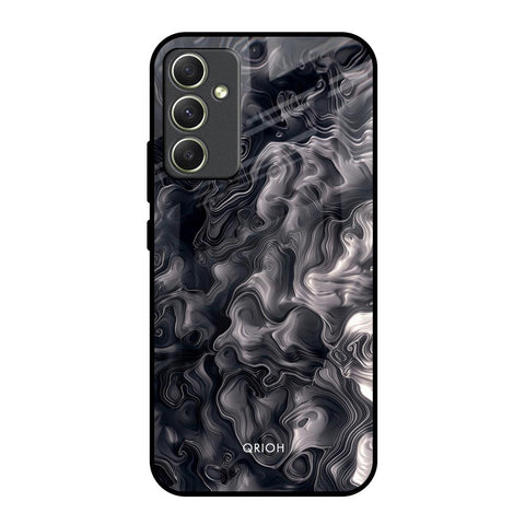 Cryptic Smoke Samsung Galaxy A34 5G Glass Back Cover Online