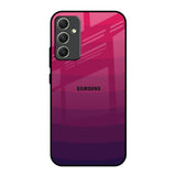 Wavy Pink Pattern Samsung Galaxy A34 5G Glass Back Cover Online