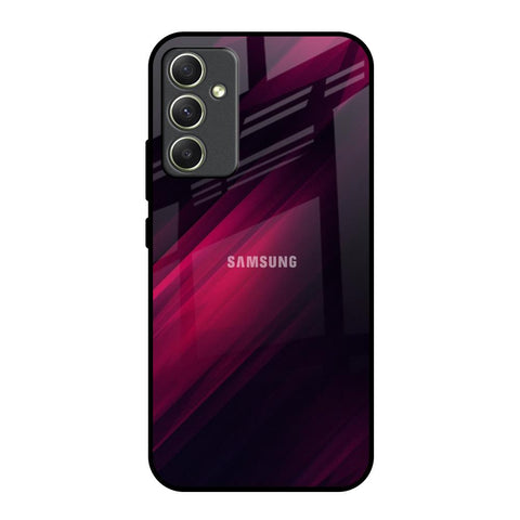 Razor Black Samsung Galaxy A34 5G Glass Back Cover Online