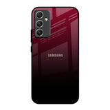 Wine Red Samsung Galaxy A34 5G Glass Back Cover Online