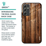 Timber Printed Glass Case for Samsung Galaxy A34 5G