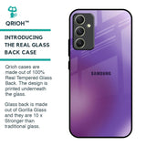 Ultraviolet Gradient Glass Case for Samsung Galaxy A34 5G