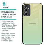 Mint Green Gradient Glass Case for Samsung Galaxy A34 5G