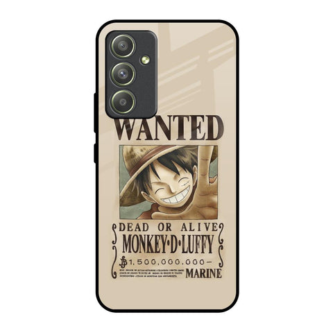 Luffy Wanted Samsung Galaxy A54 5G Glass Back Cover Online