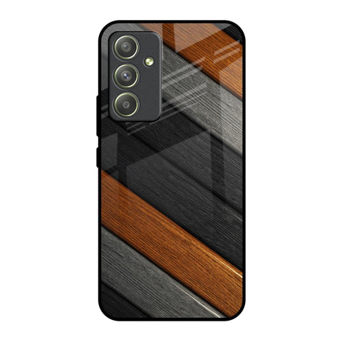 Tri Color Wood Samsung Galaxy A54 5G Glass Back Cover Online