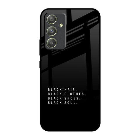 Black Soul Samsung Galaxy A54 5G Glass Back Cover Online