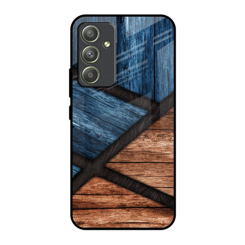 Wooden Tiles Samsung Galaxy A54 5G Glass Back Cover Online