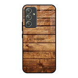 Wooden Planks Samsung Galaxy A54 5G Glass Back Cover Online