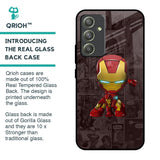 Angry Baby Super Hero Glass Case for Samsung Galaxy A54 5G