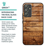 Wooden Planks Glass Case for Samsung Galaxy A54 5G