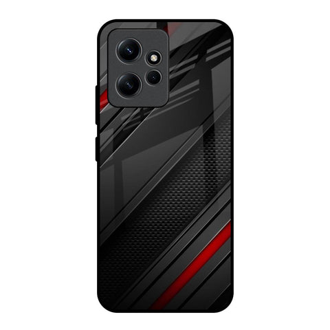 Modern Abstract Redmi Note 12 Glass Back Cover Online