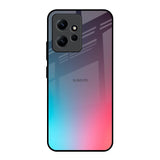 Rainbow Laser Redmi Note 12 Glass Back Cover Online