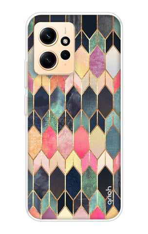 Shimmery Pattern Redmi Note 12 Back Cover