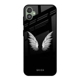 White Angel Wings Samsung Galaxy F14 5G Glass Back Cover Online