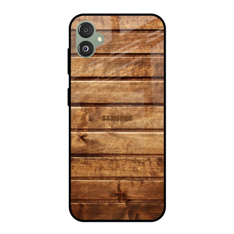 Wooden Planks Samsung Galaxy F14 5G Glass Back Cover Online