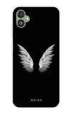 White Angel Wings Samsung Galaxy F14 5G Back Cover