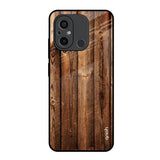 Timber Printed Redmi 12C Glass Back Cover Online