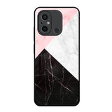 Marble Collage Art Redmi 12C Glass Back Cover Online