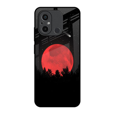 Moonlight Aesthetic Redmi 12C Glass Back Cover Online