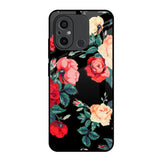 Floral Bunch Redmi 12C Glass Back Cover Online