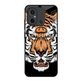 Angry Tiger Redmi 12C Glass Back Cover Online