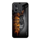 King Of Forest Redmi 12C Glass Back Cover Online