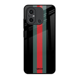 Vertical Stripes Redmi 12C Glass Back Cover Online