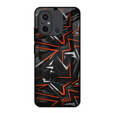 Vector Art Redmi 12C Glass Back Cover Online