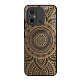 Luxury Mandala Redmi 12C Glass Back Cover Online