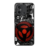 Sharingan Redmi 12C Glass Back Cover Online