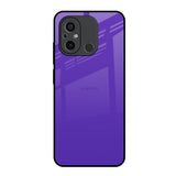 Amethyst Purple Redmi 12C Glass Back Cover Online