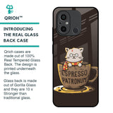 Tea With Kitty Glass Case For Redmi 12C