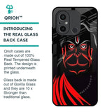 Lord Hanuman Glass Case For Redmi 12C