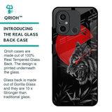 Red Moon Tiger Glass Case for Redmi 12C