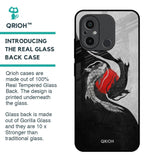 Japanese Art Glass Case for Redmi 12C