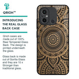 Luxury Mandala Glass Case for Redmi 12C