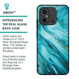 Ocean Marble Glass Case for Redmi 12C