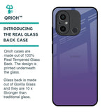 Indigo Pastel Glass Case For Redmi 12C