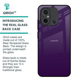 Dark Purple Glass Case for Redmi 12C