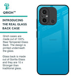 Blue Aqua Glass Case for Redmi 12C