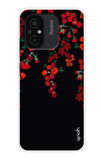 Floral Deco Redmi 12C Back Cover