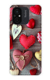 Valentine Hearts Redmi 12C Back Cover