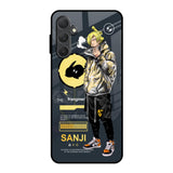 Cool Sanji Samsung Galaxy M54 5G Glass Back Cover Online