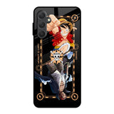 Shanks & Luffy Samsung Galaxy M54 5G Glass Back Cover Online